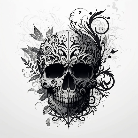 Pirate Skull Tattoo Vector Images (over 11,000)