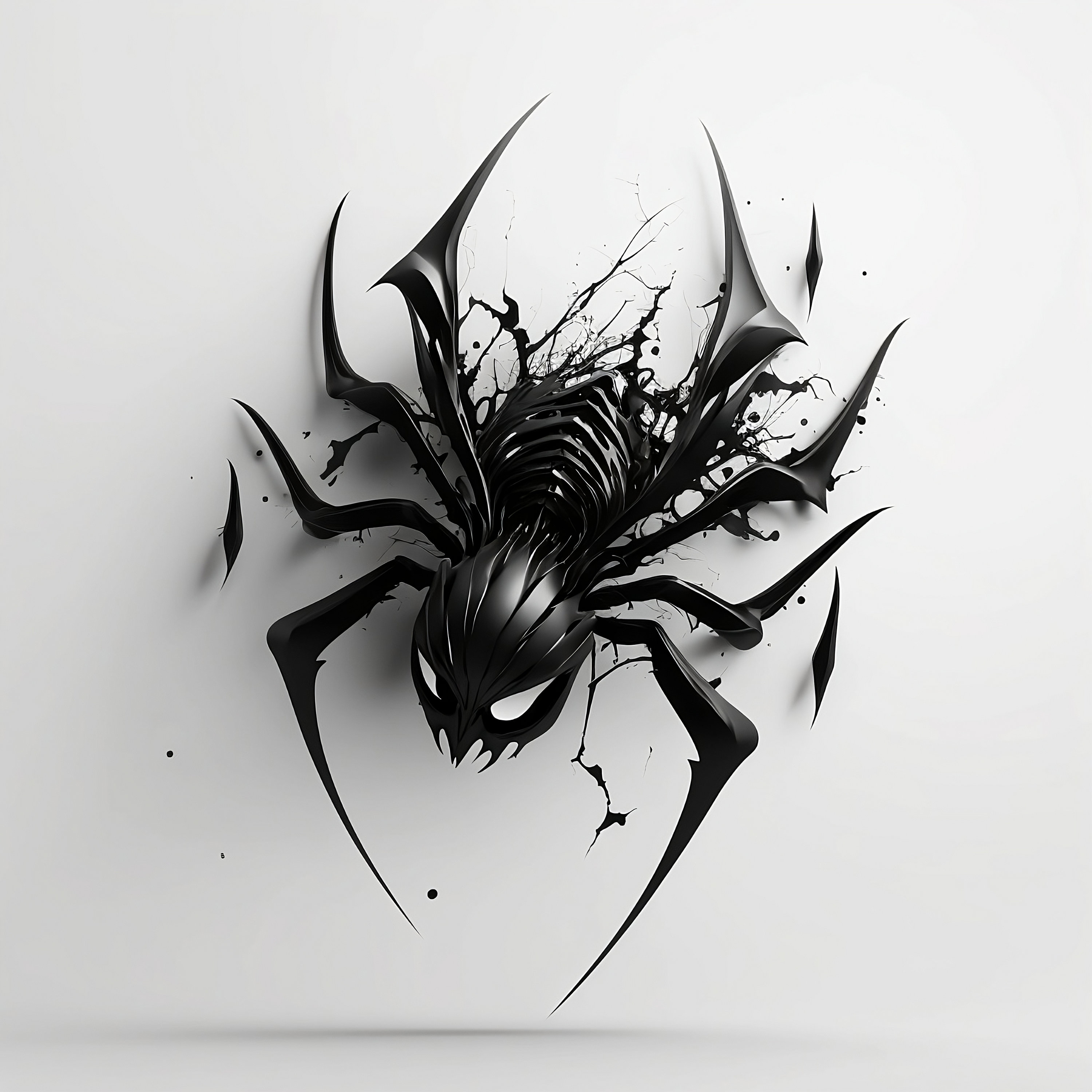 3d Spider Tattoo 15