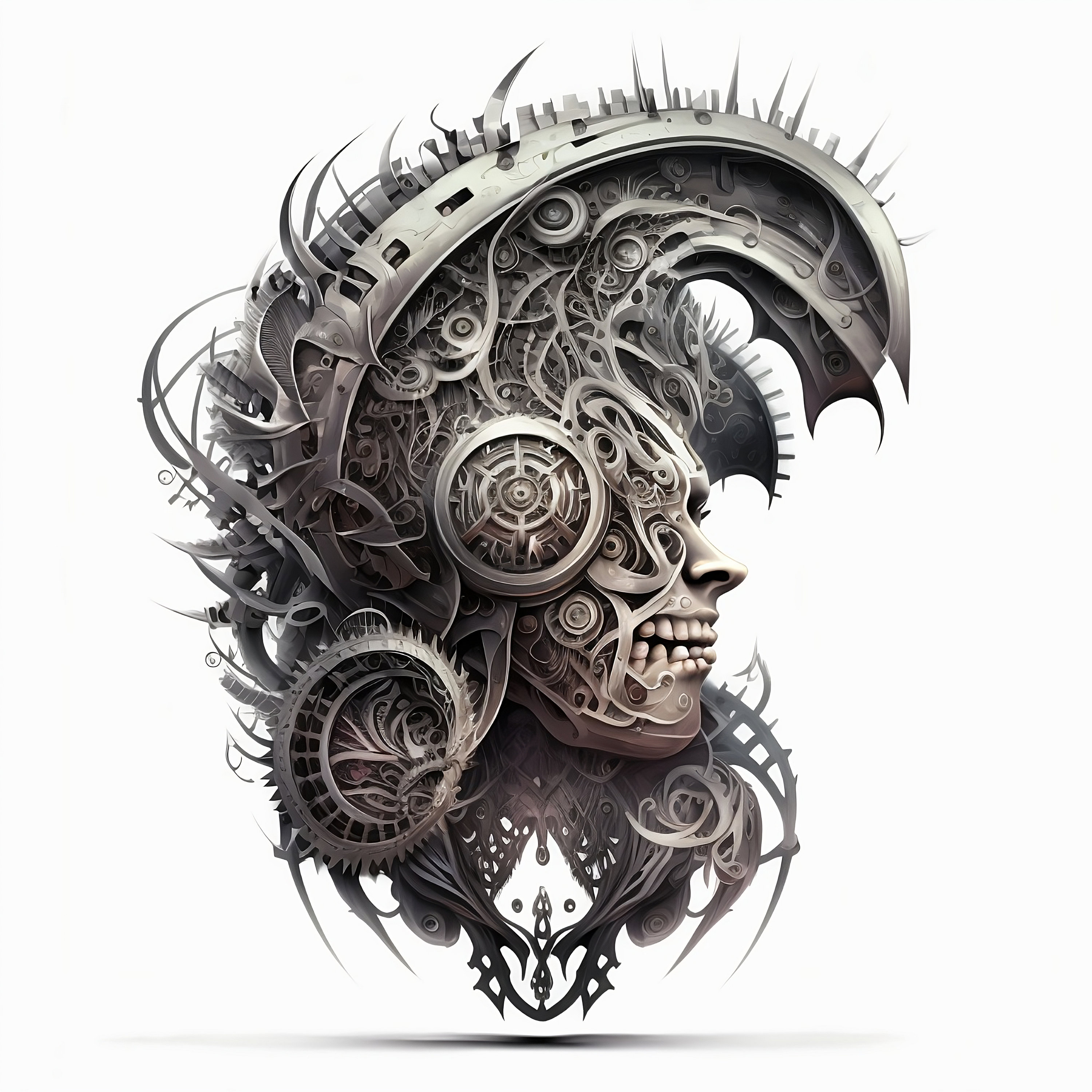 Biomechanical tattoo by Niki Norberg | Post 14455