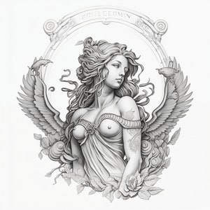 Aphrodite tattoo idea Uncover the meaning behind this Goddess tattoo