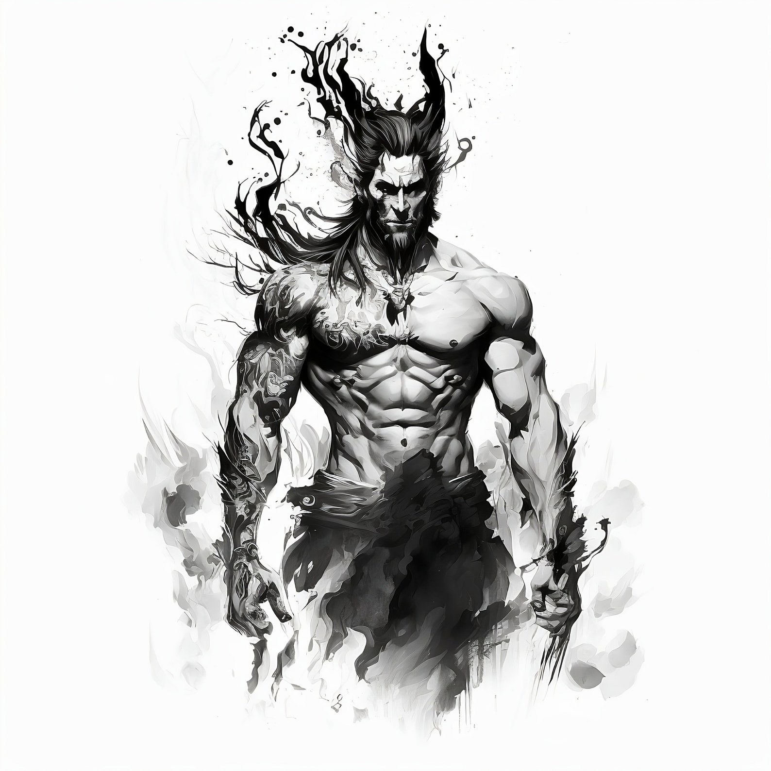 Hades Tattoo Design