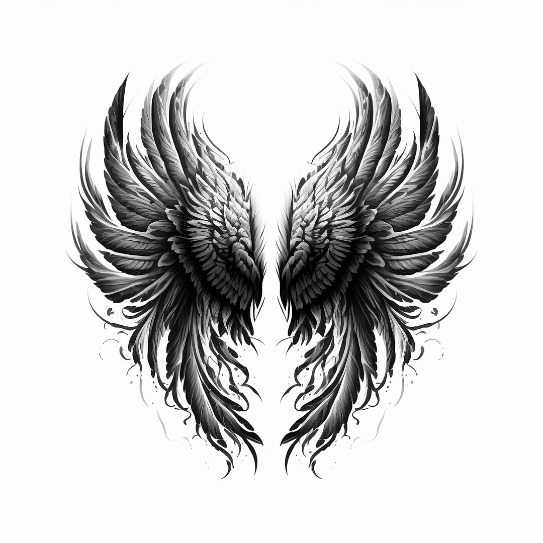 Gothic Wing Tattoos