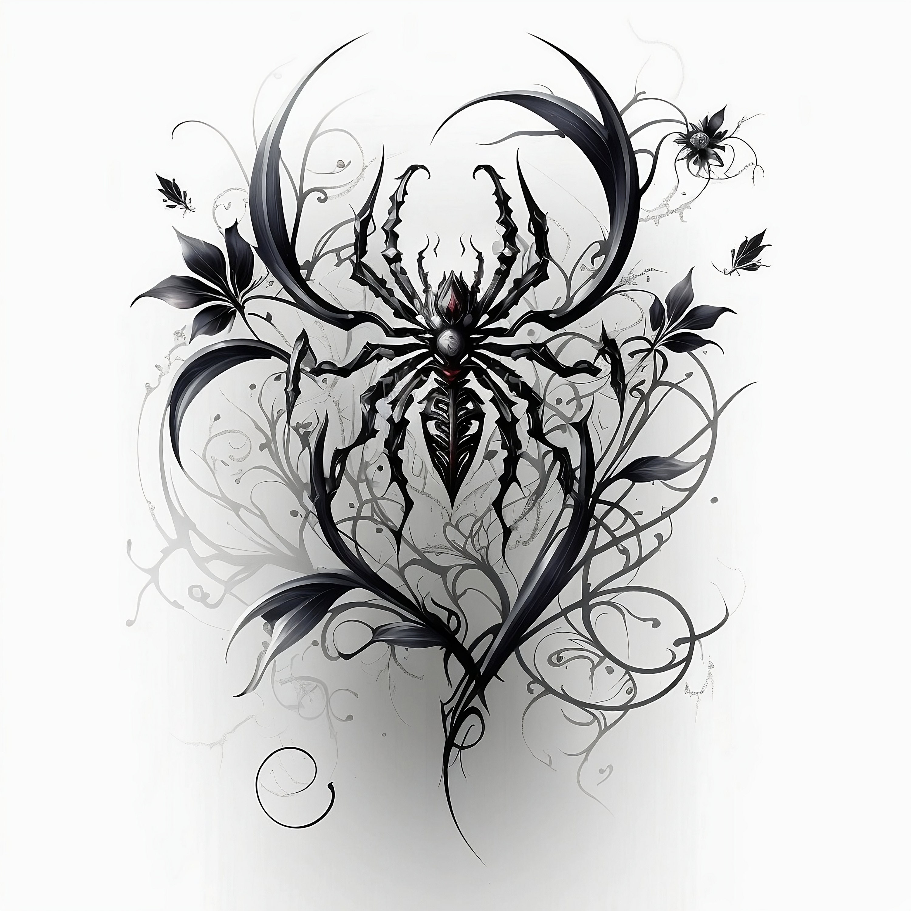Spider Tattoo - Tattoo Design