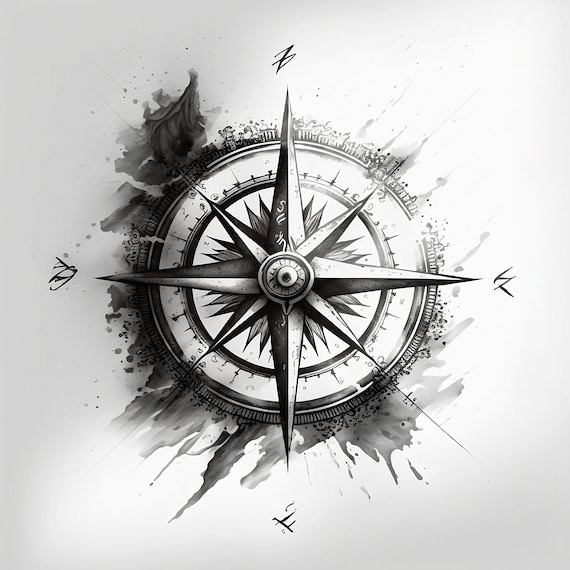 43 Geometric Compass Tattoo Designs for Men [2024 Guide] | Compass tattoo, Compass  tattoo design, Geometric compass tattoo