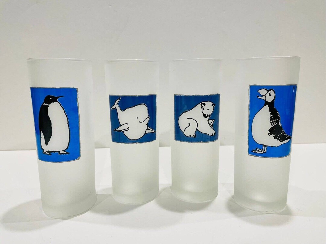 DARTINGTON DESIGN 7 Frosted Highball Tumblers Glasses Etsy