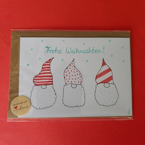 Three Elves &quot;Merry Christmas&quot;