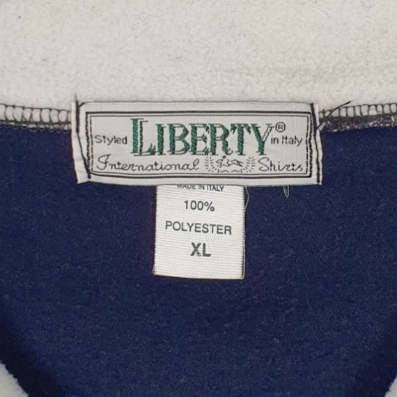 Vintage fleece jacket in size XL from Liberty, fl… - image 3