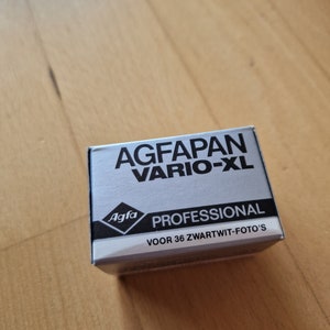 Agfa Agfapan Vario XL Professional | 35mm Black&White Film | Expired: 07 - 1983