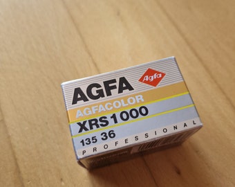 Agfa Agfacolor XRS 1000 Professional | 35mm Color Film | Expired: 09 - 1992