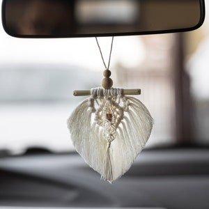 Essential Oil Diffuser Car mirror decor, Wood Sound Diffuser, car vent oil holder