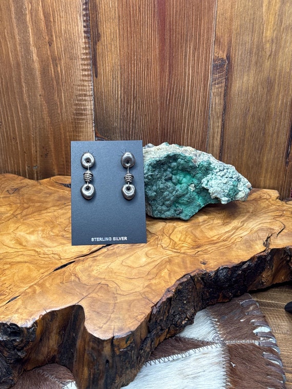 Sterling Silver Dangle Earrings - image 1