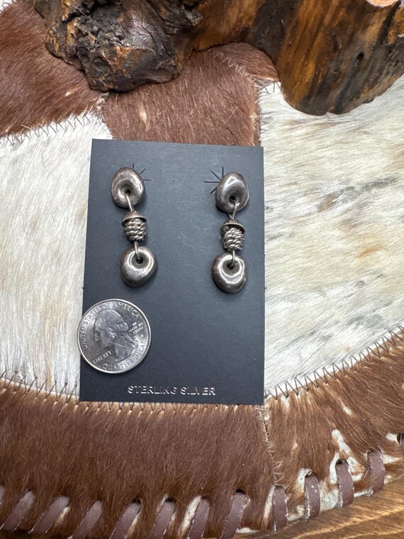 Sterling Silver Dangle Earrings - image 5