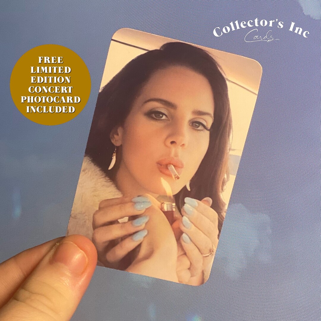 Custom Fanmade Unofficial Lana Del Rey Photocards Merchandise Etsy