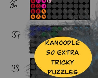 Kanoodle Extreme Puzzle Game, Brain Teaser Game for Adults, Teens & Kids,  2-D 