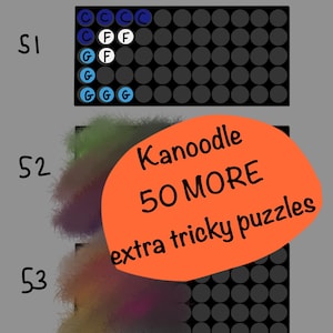 Puede incluir: Ilustración de un juego de rompecabezas con fondo gris. La imagen presenta tres secciones: la sección superior tiene círculos de colores, la sección central tiene una forma naranja con texto y la sección inferior tiene círculos grises.