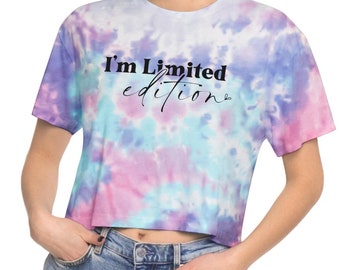 I'm Limited Edition Women's Tie-Dye Crop Top