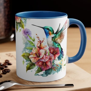 Hummingbird Mug, Hummingbird Coffee Mug, Hummingbird Gifts for Women, Humming Bird Gifts, Humming Bird Mug, Bird Lover Gifts, Bird Tea Mug