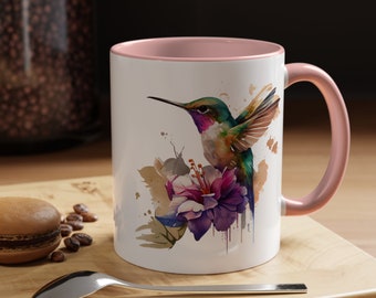 Hummingbird Mug, Hummingbird Coffee Mug, Hummingbird Gifts for Women, Humming Bird Gifts, Humming Bird Mug, Bird Lover Gifts, Bird Lover Mug