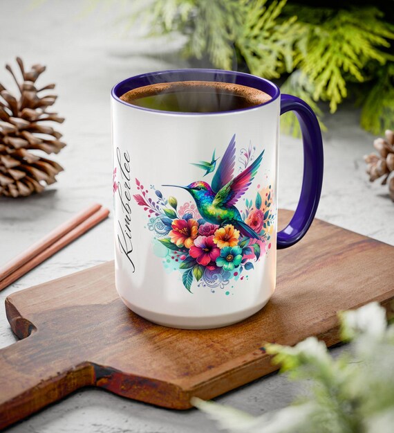 10 oz porcelain coffee cups For Your Special Morning Coffee Ritual, Tall Narrow Pottery Mug, 10 fl oz main image 0