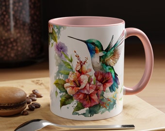 Hummingbird Mug, Hummingbird Coffee Mug, Hummingbird Gifts for Women, Humming Bird Gifts, Humming Bird Mug, Bird Lover Gifts, Bird Lover Mug