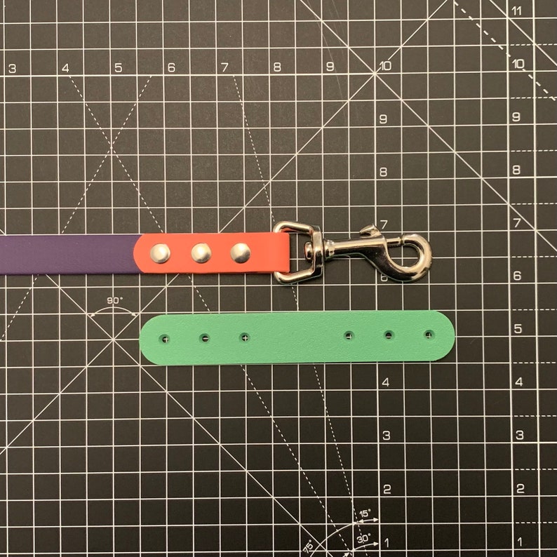 Biothane® Dog Leash Template triple Rivet Etsy