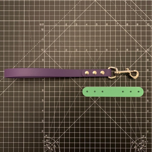 Dog Leash Template made for BioThane® (Triple Rivet)