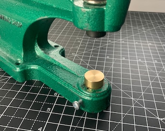 Brass Anvil for Hand Press (Base Diameter 19mm - Top Diameter 22mm)
