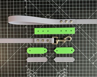 Dog Leash Template made for BioThane® (Triple Rivet)