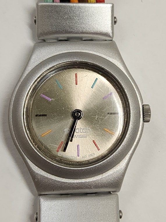 Swatch Irony Aluminum Filamento Vintage Multicolor