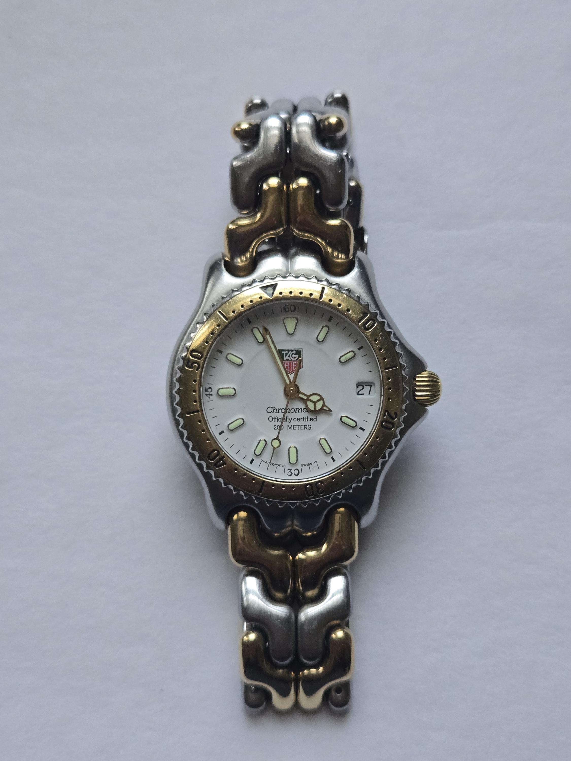 Tag Heuer Two-Tone Gold and Silver Authentic Vintage watch Tag Heuer Lady Professional Two Tone Stainless Steel Yellow  main image 2