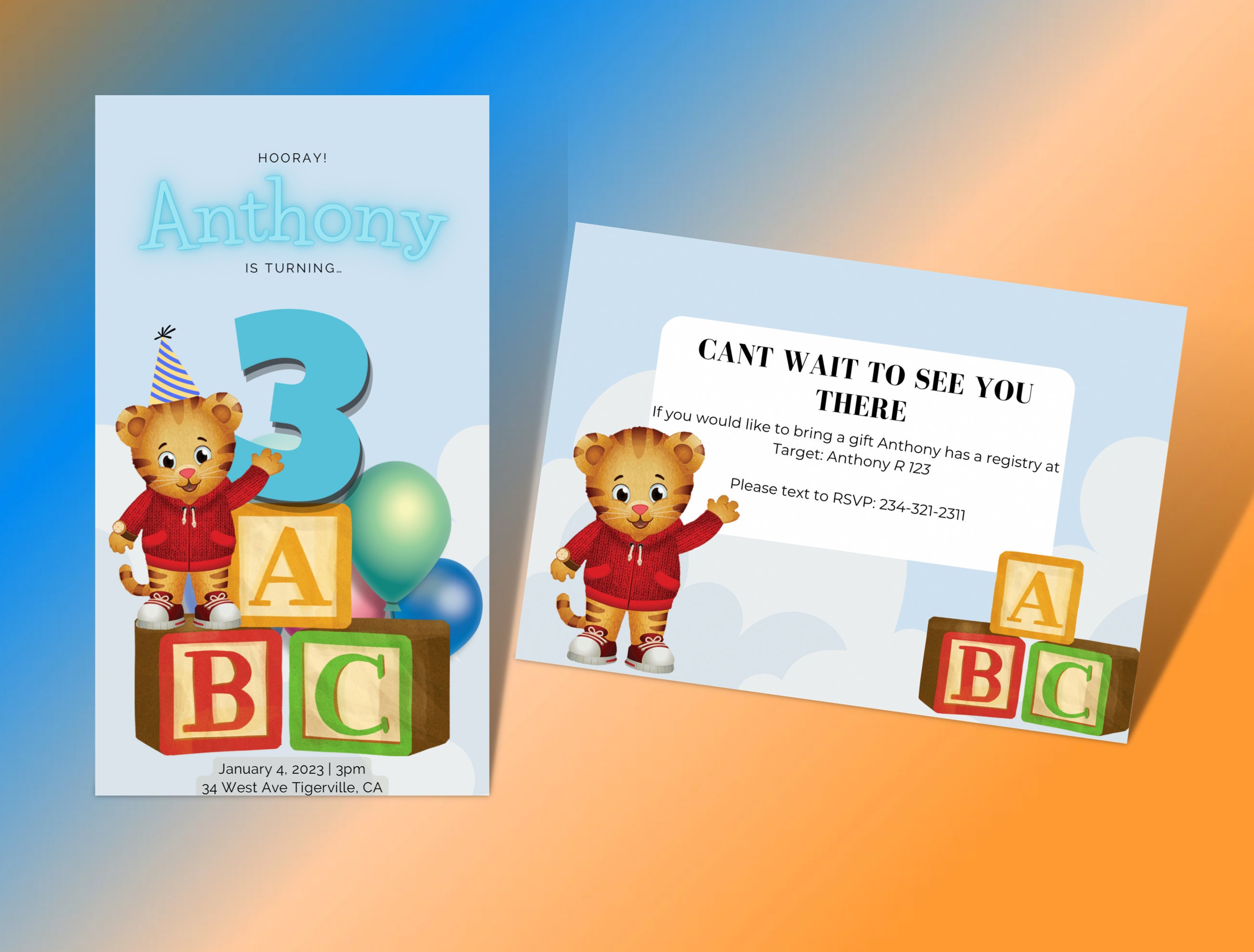 daniel-tiger-birthday-invitation-digital-and-printable-etsy