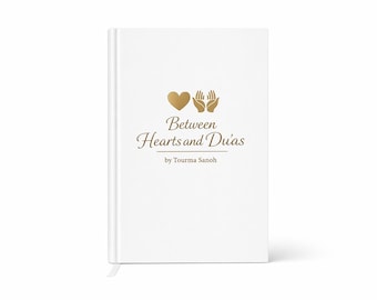 Islamic Guided Journal for Women, Du’a Journal, Reflection Notebook, Muslim Gift, Gratitude Journal, Healing Journal, Between Heart & Du’as