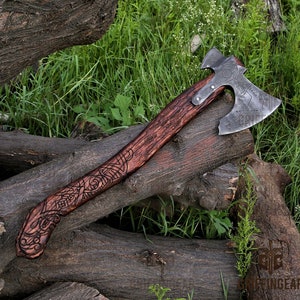God of War Leviathan axe, Handmade Leviathan Axe Replica, Kratos Axe, Leviathan axe, Kratos Cosplay, Gift for him, Gift for men, Christmas