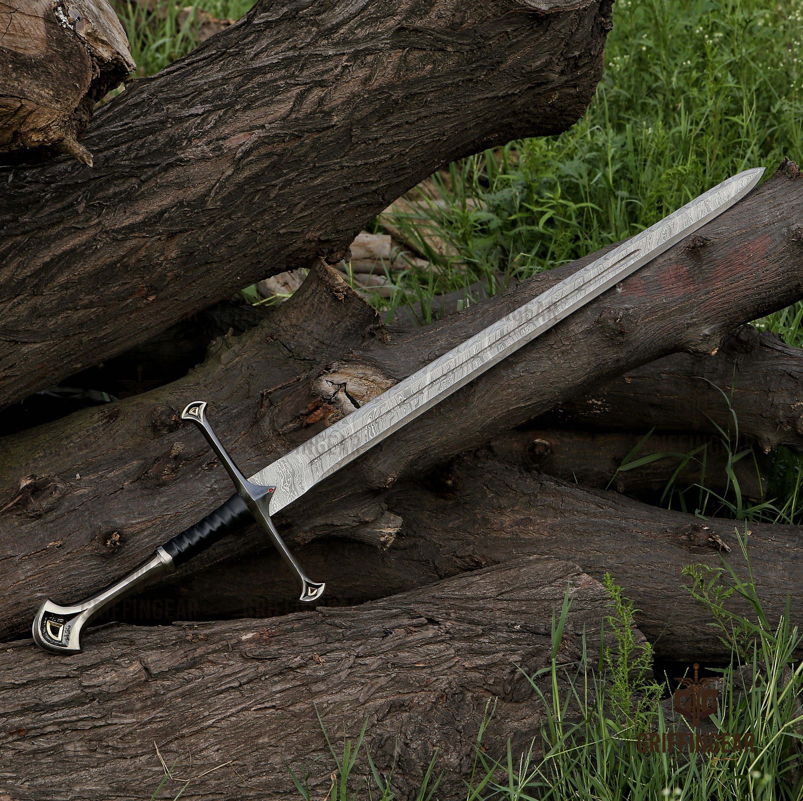 Customized Hand ANDURIL Sword Battle Ready Swords, Handmade