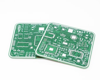 Circuit Board Coasters (2 or 4 count)