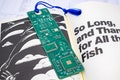 Circuit Board Bookmark - Green (Real flexible circuit board!)