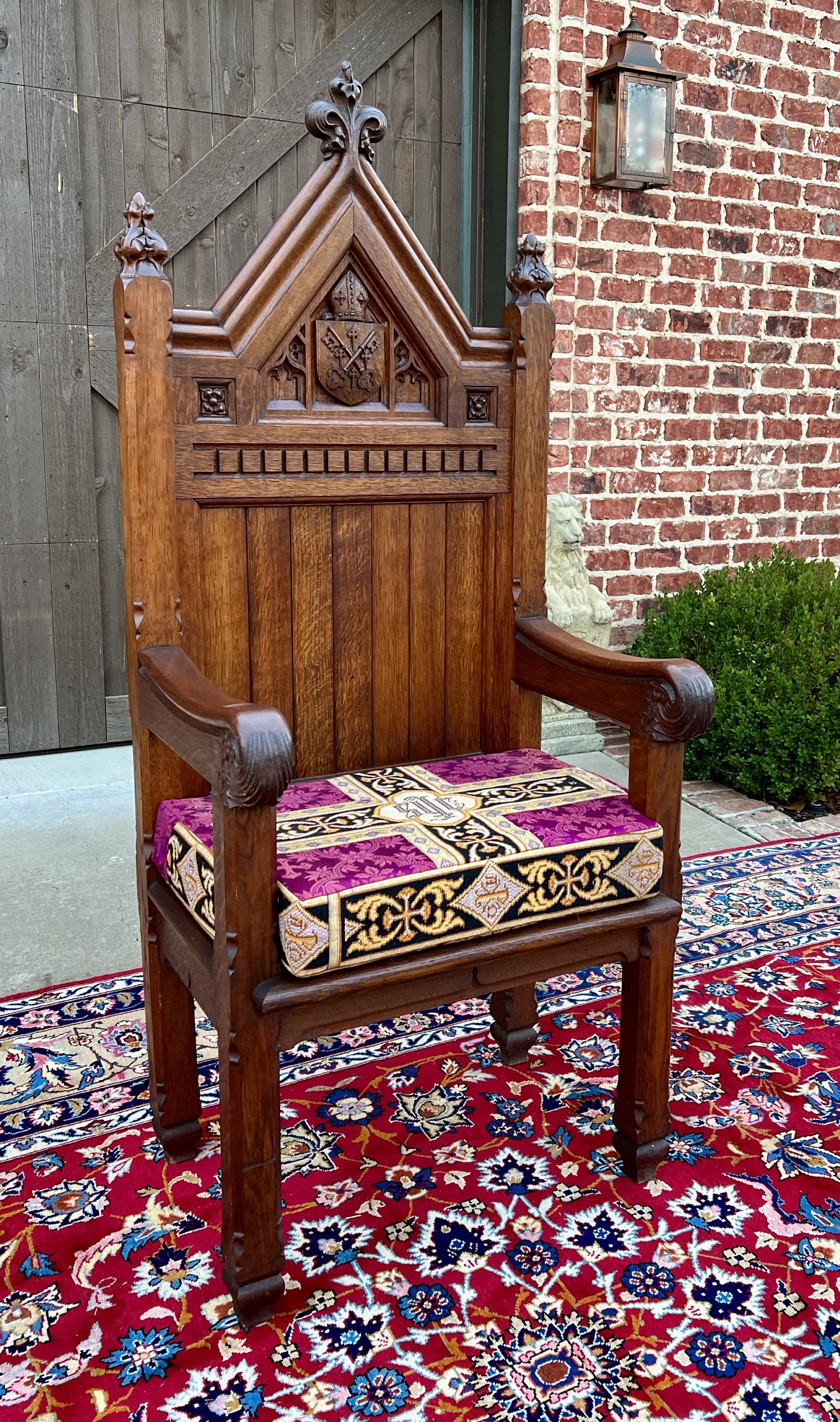 Antique Bishop Chair Etsy