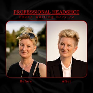 Professional Headshot photo Editing Service: LinkedIn Profile Photo Makeover