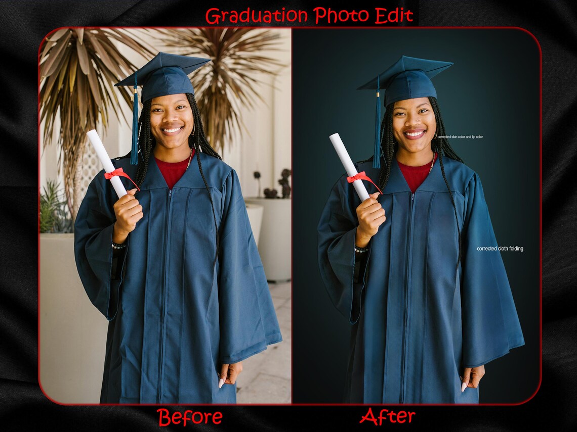 Graduation Photo Editing Services /body Contouring/body Sliming/body ...