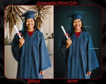 Graduation photo editing services /body Contouring/Body sliming/Body Retouching/Skin Retouch for Portraits / Rejuvenation Service.