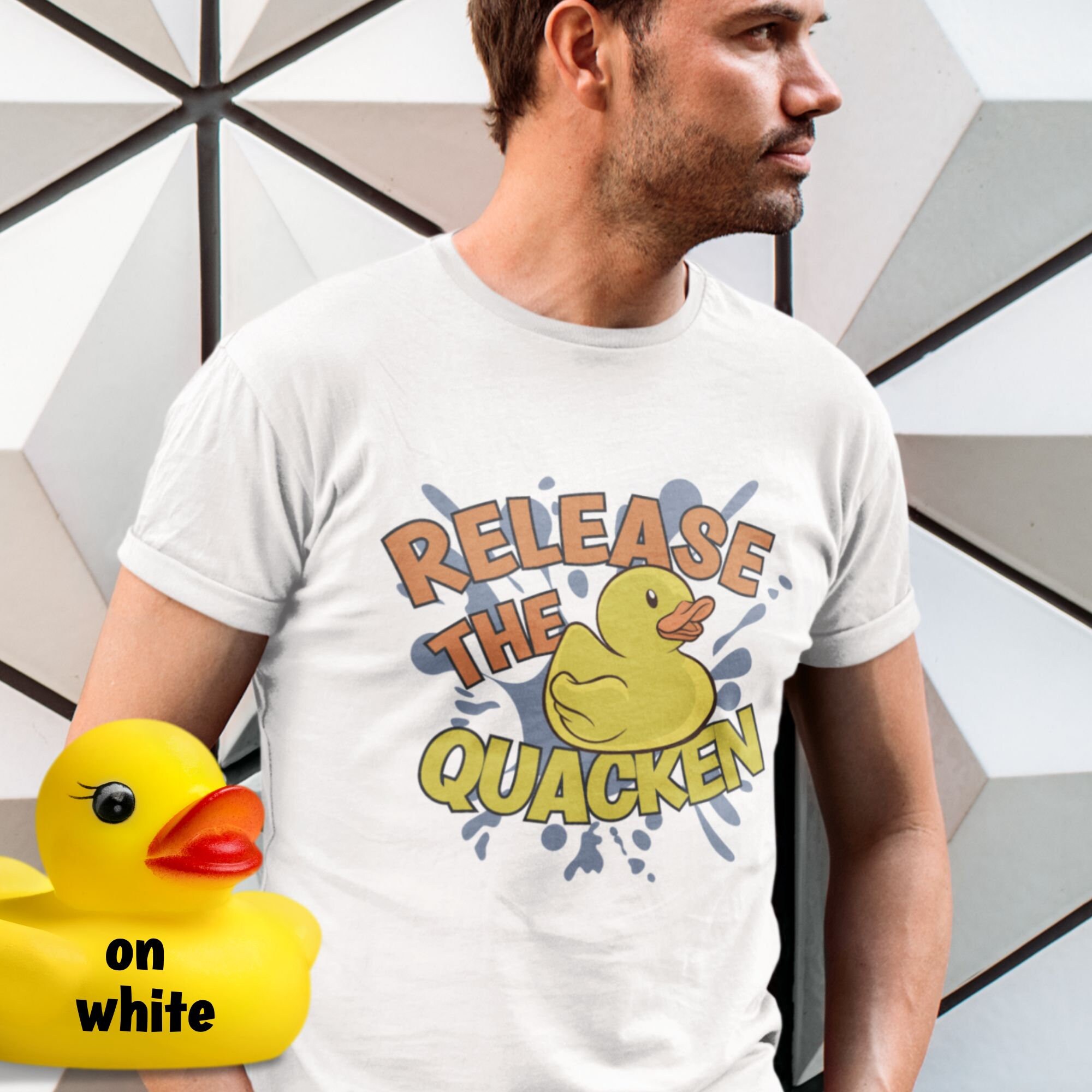 Cute Duck Shirt Funny Rubber Duck Tshirt Funny Gift for Duck 