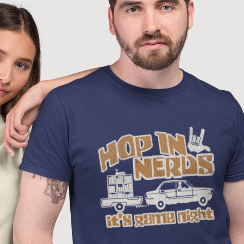 Retro Style Game Night Friends Tshirt, Funny Board Game Shirt Gift for