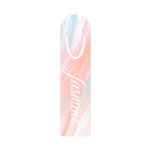 Personalized Name Bookmark Book Accessory for Girls Reading Item Cute Bookmark Custom Name