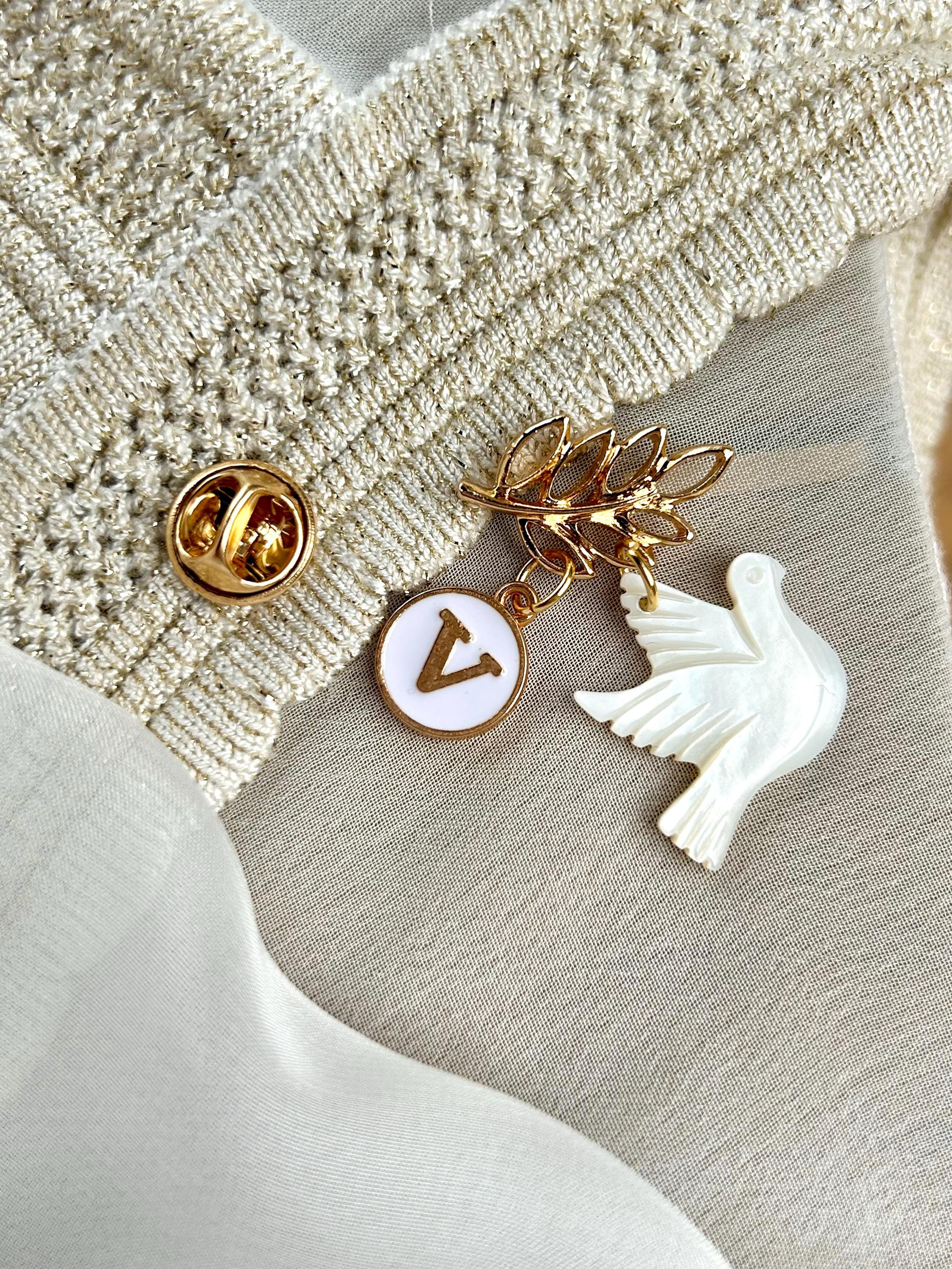 Personalized Baby Pin Brooch/virgin Mary Pendant/catholic Gift ...