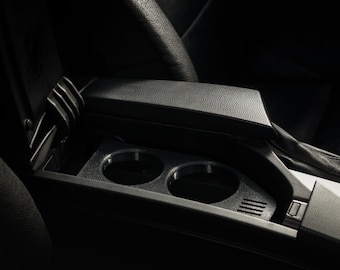 Cadeau double porte-gobelet BMW Série 5 E60/61 pour conduite à gauche/à droite + (porte-clés)