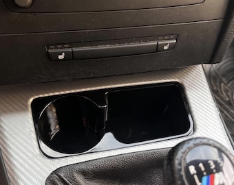 BMW 3シリーズ E90/91/92/93用カップホルダー（追加収納トレイ付き）＋無料ギフト