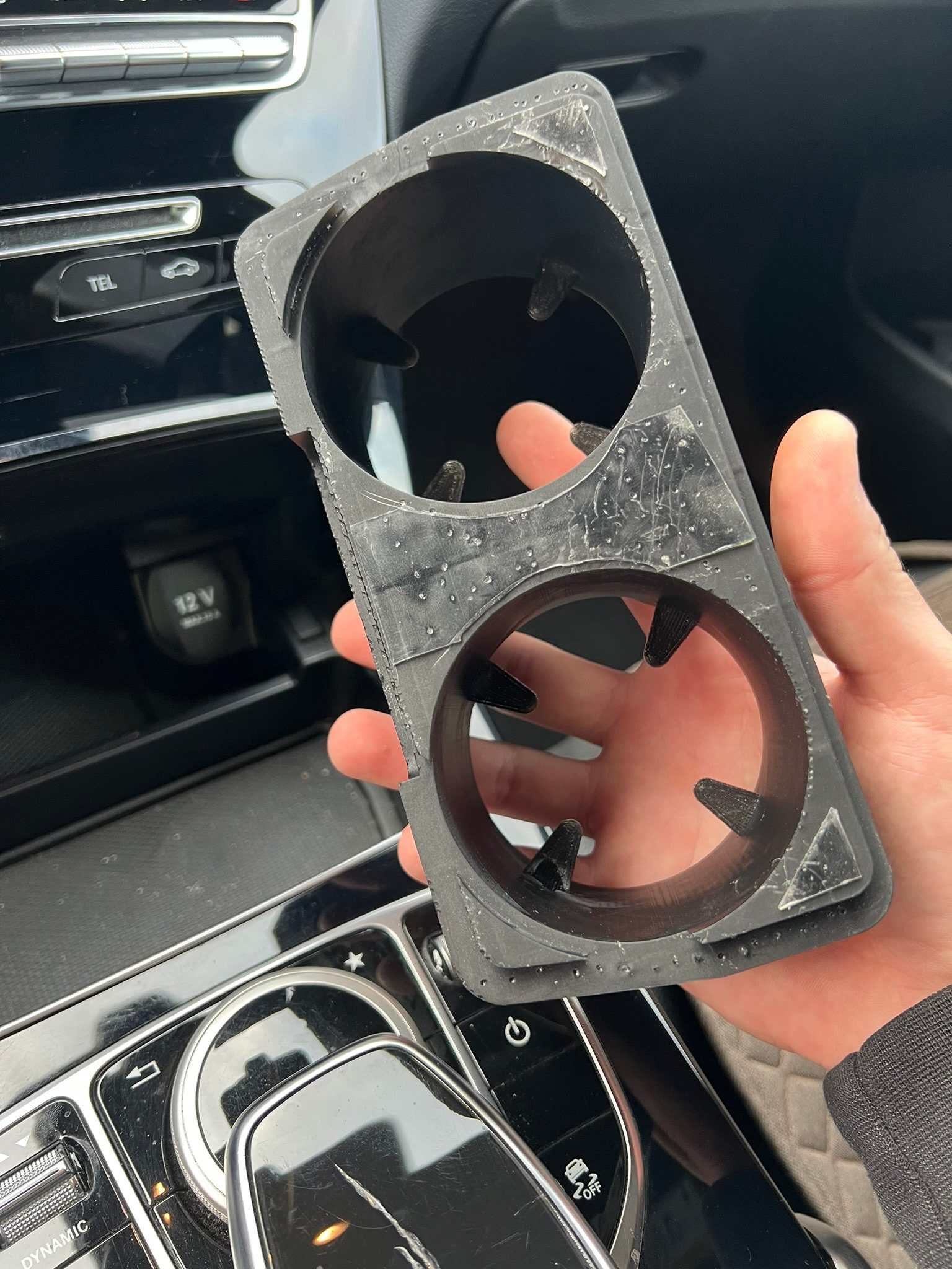 Dual Premium Cup Holder For Mercedes benz GLC C And E Class W205 W213 