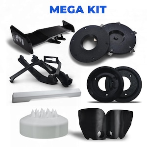 Mammotion Luba  2 AWD 3000X/5000X/10000X Accessories KITS V2.0 + Free GIFT - Luba Bumpers - LubaSide skirts - Luba Spoiler/Wing