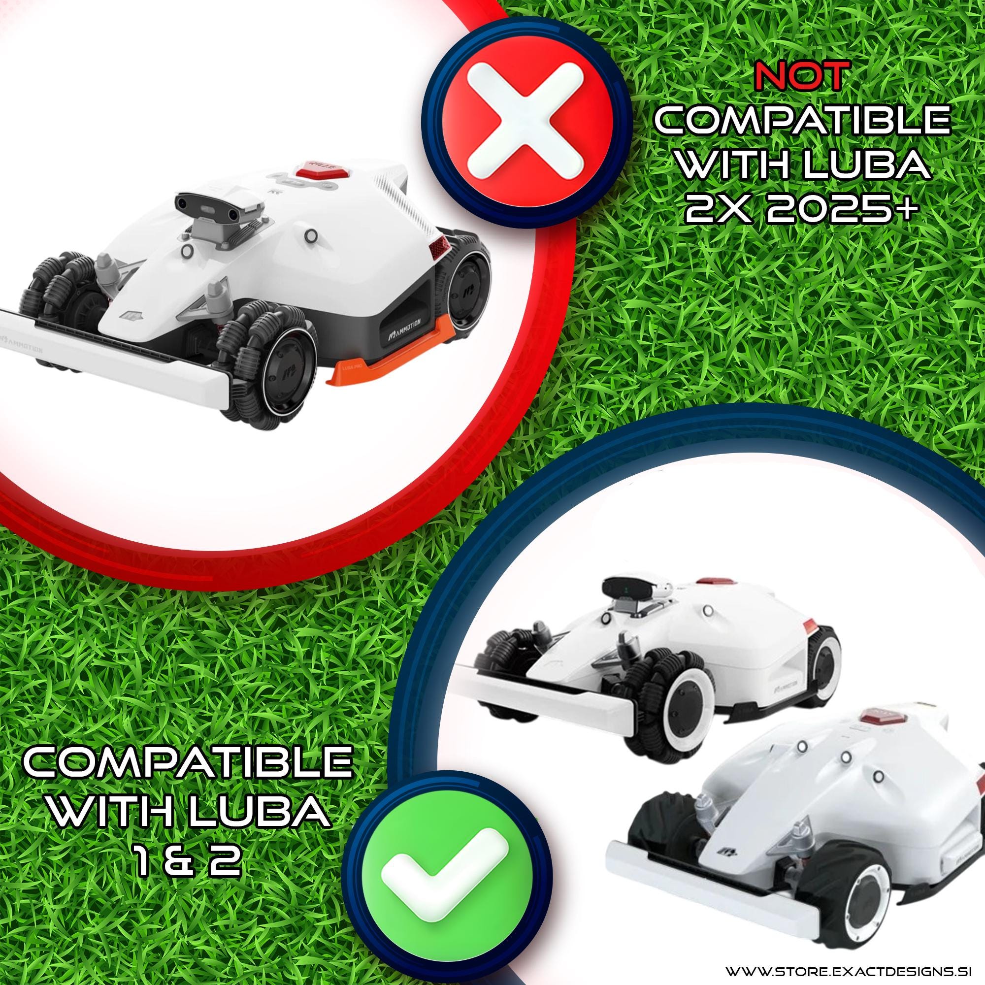Lames De Rechange Pour Robot Tondeuse Mammotion LUBA 1 & LUBA 2 AWD | Acier Robuste, Coupe Précise, Faciles à Installer - 7
