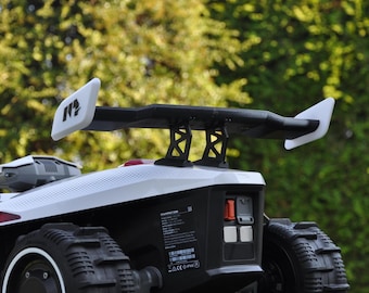 Mammotion Luba 1/2/2X/Mini & Yuka/Yuka Mini Decorative Rear Spoiler / Wing v2.0 + FREE GIFT - Enhance Your Robotic Lawnmower's Style